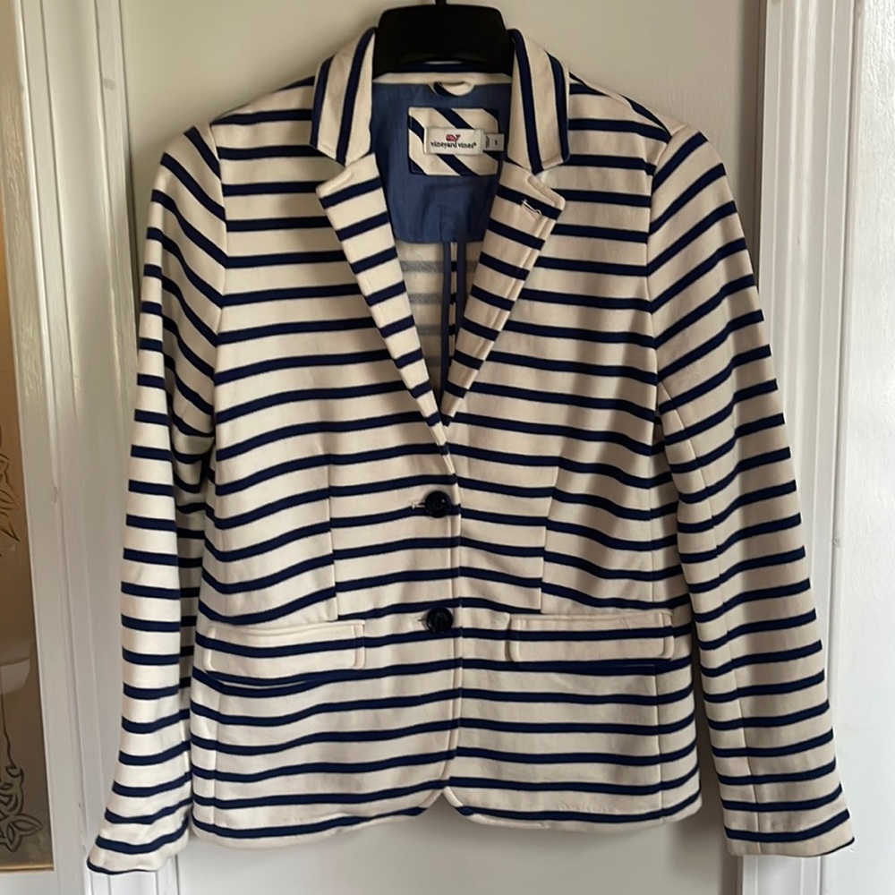 Vineyard Vines Striped Blazer